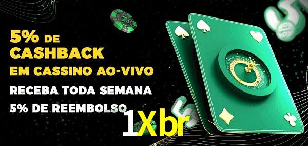 Promoções do cassino ao Vivo 1Xbr